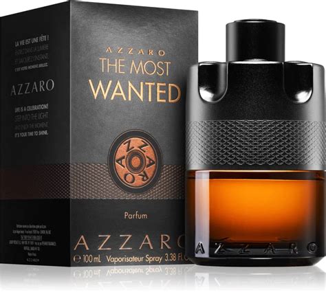 The Most Wanted Parfum Azzaro for men .